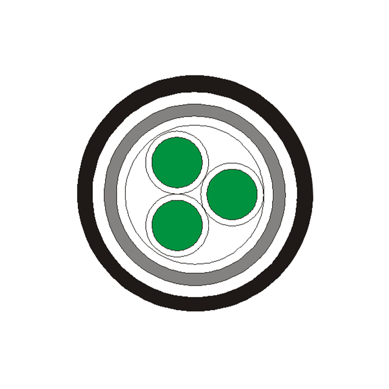 Højtemperaturbestandigt styrekabel nominel spænding op til og inklusive 0,6/1kV