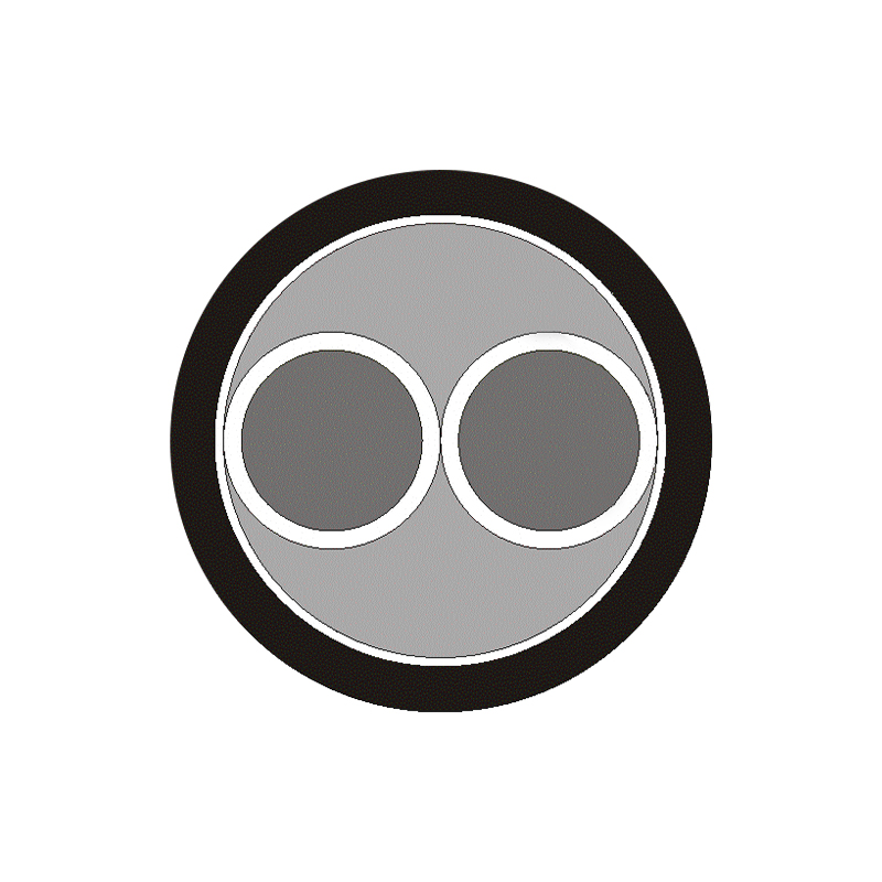 XLPE/PVC-isoleret kabel (ledning) nominel spænding op til og inklusive 450/750V