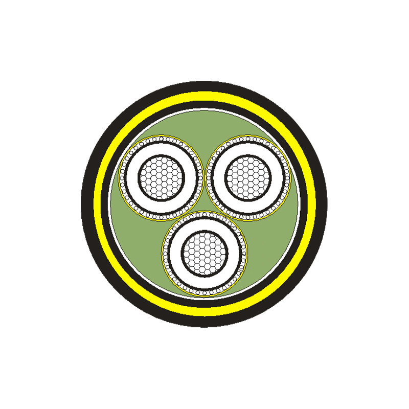 XLPE-isoleret strømkabel til nominel spænding 3,6/6kV -26/35kV