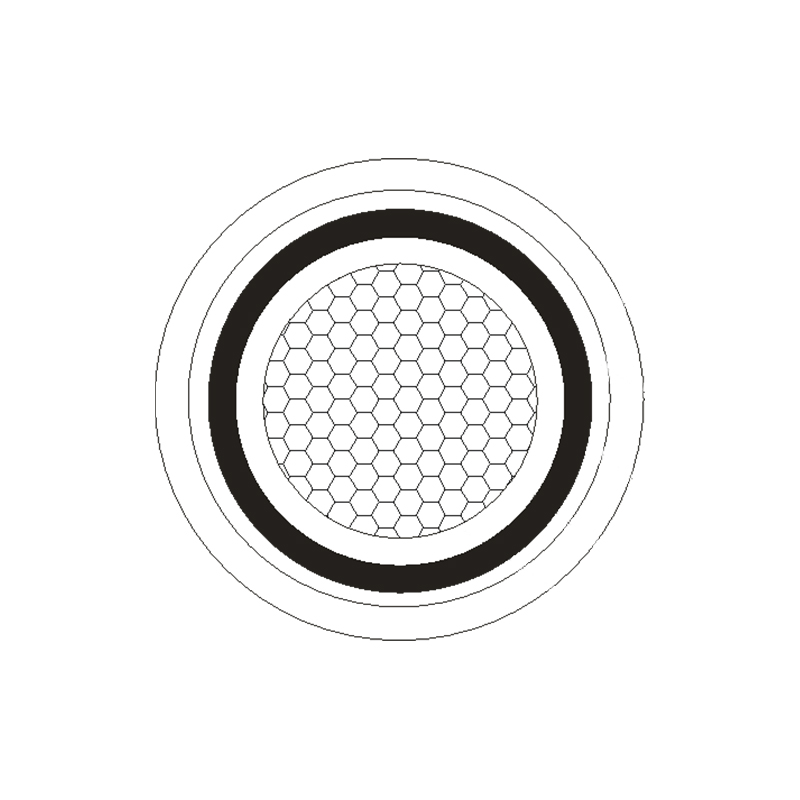 XLPE/PVC-isoleret strømkabel til nominel spænding 0,6/1kV