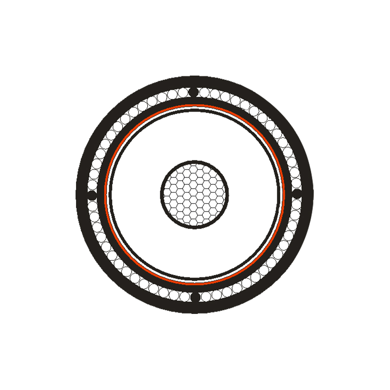 XLPE-isoleret strømkabel til nominel spænding 3,6/6kV -26/35kV