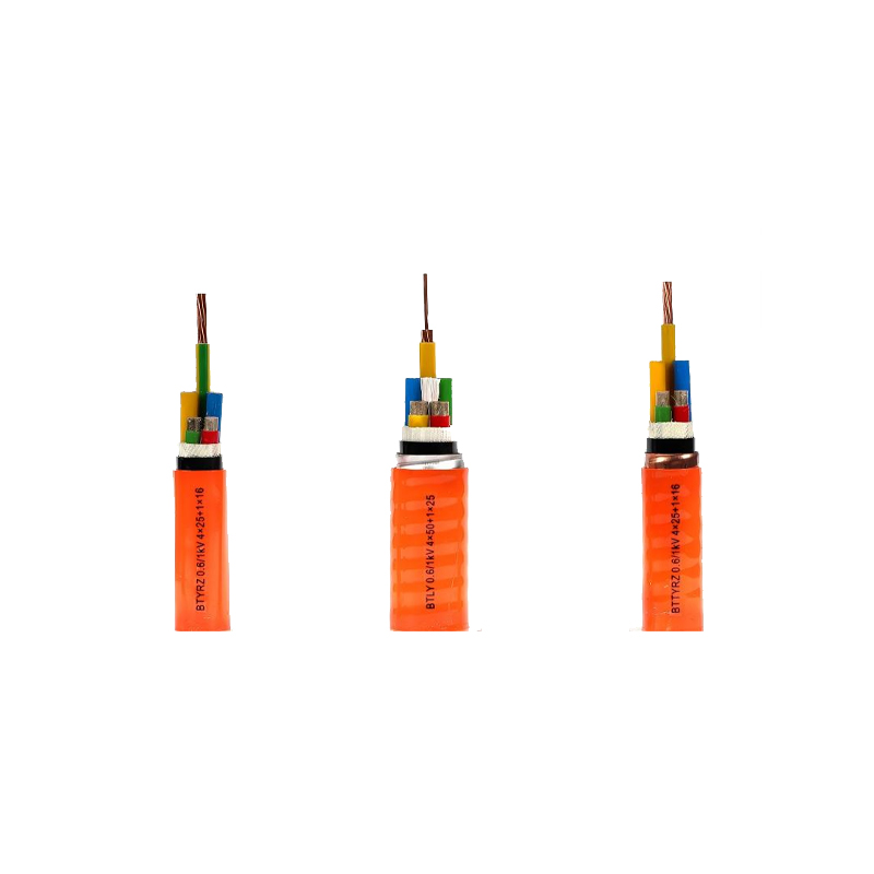 Fleksibelt brandsikkert kabel til nominel spænding 0,6/1kV